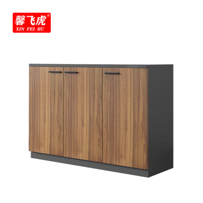 馨飞虎矮柜木质三门储物柜颜色多选120*40*80cm/个