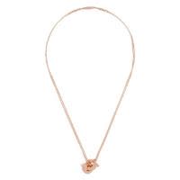 Salvatore Ferragamo菲拉格慕双Gancini吊坠项链女款黄铜材质时尚饰品