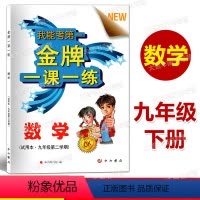 数学 九年级/初中三年级 [正版]金牌一课一练 数学 九年级第二学期 /9年级下中西书局 含答案 上海版