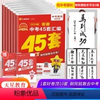 语文+数学+英语(3本) 安徽省 [正版]2024版金考卷安徽中考45套汇编语文数学英语物理化学政治历史中考试卷 历年真