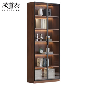 芙首泰玻璃门书柜600*320*2000mm个
