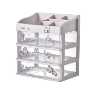 甘柔美简约透明收纳盒