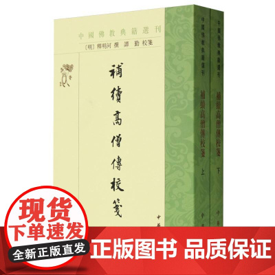 补续高僧传校笺--中国佛教典籍选刊