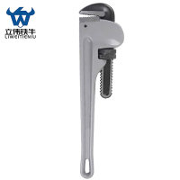 立伟铁牛重型铝柄管钳12寸/把