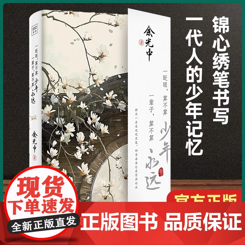 正版 一眨眼算不算少年 一辈子 算不算永远 文坛泰斗余光中先生精选散文集 现当代文学随笔书 书写每一代人不可忘却的年少记