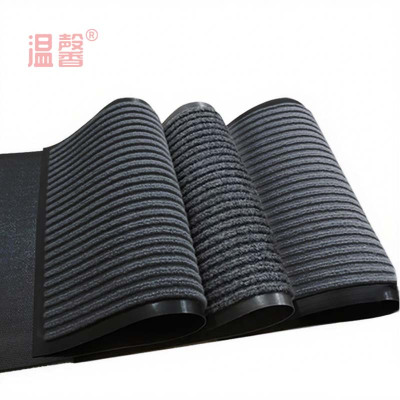 温馨 条纹防滑垫 灰色1.2*15m 卷