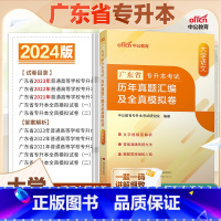 广东版[大学语文]真题+模拟 广东省 [正版]中公教育2024广东省专升本历年真题汇编及全真模拟卷英语政治理论大学语文高