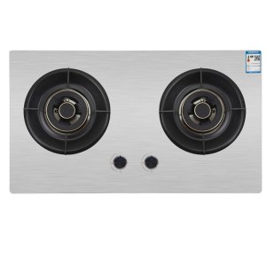 日率RILV双灶Q3燃气灶台嵌两用不锈钢面板