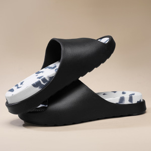 情侣款slippers一字拖鞋EVA轻便防滑休闲沙滩套脚大码拖鞋