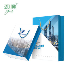 劲脉 宣传手提袋加厚卡纸 JM-STD2801 个