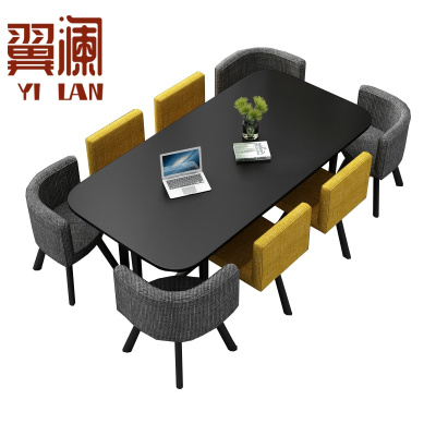 翼澜 会议桌 一桌八椅 套