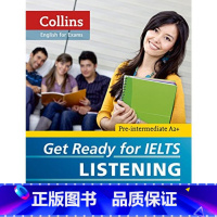 [正版]柯林斯雅思基础听力考试 英文原版 Get Ready IELTS Listening(附2CD)备考雅思听