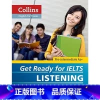 [正版]柯林斯雅思基础听力考试 英文原版 Get Ready IELTS Listening(附2CD)备考雅思听