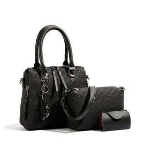 Ceba 包包2023新款都市简约时尚单肩斜跨手提子母包四件套女包