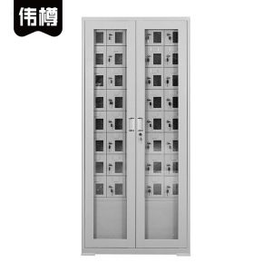伟樽外玻手机存放柜40门814*300*1800mm台