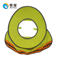 需耀 防晒帽檐 荧光黄 个