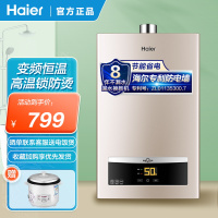 Haier/海尔燃气热水器D11强排式12升水汽双调恒温即热