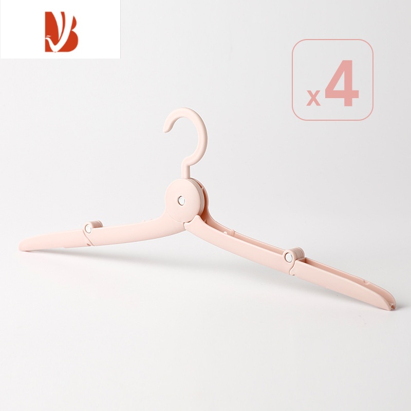 三维工匠折叠衣架旅行便携晾晒户钩晾衣绳衣架带夹子绳子被子