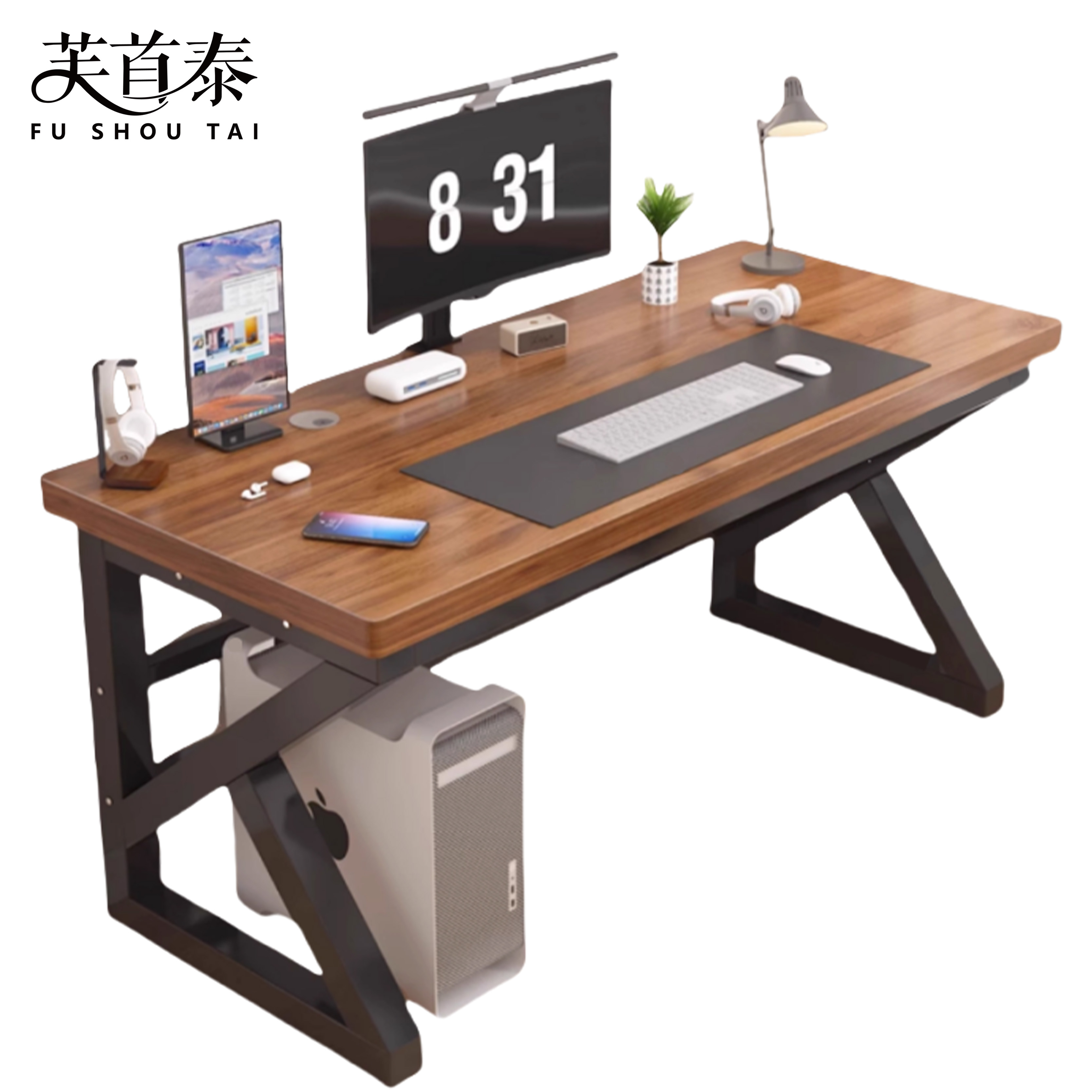 芙首泰木质电脑桌900*600*750mm张