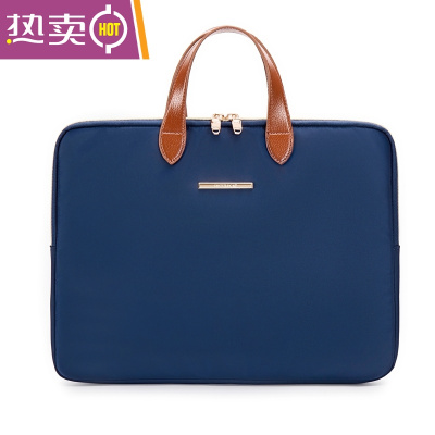 NEWLAKE女士手提A4文件袋商务会议合同公文包学生时尚资料收纳袋电脑包包手提包