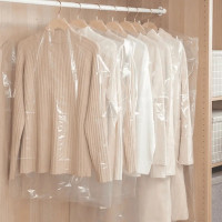 [补贴10%]衣服防尘罩家用透明挂衣袋防尘袋衣服套干洗店一次性大衣西服罩子
