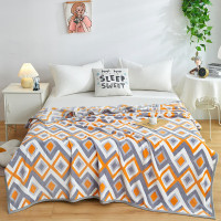 雅鹿印花牛奶绒毯YLZZLY35 180*200cm