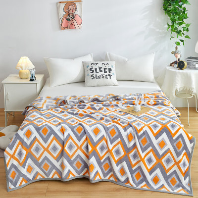 雅鹿印花牛奶绒毯YLZZLY35 180*200cm