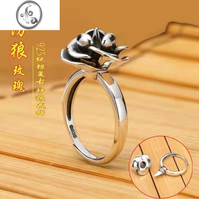 JiMis925银银抖音同款女士专用环武器机关暗器刀指虎间刃