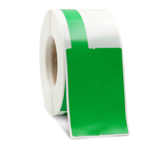 中电鼎润 Green2538 25mm*38mm-40mm 标签胶贴 1.00 盒/卷 (计价单位:卷) 绿色