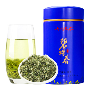 山间禾木 明前特级碧螺春绿茶 特级苏州云雾嫩芽 碧螺春200g(100gx2罐)