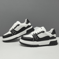 男生头层牛皮厚底增高板鞋男款潮鞋真皮欧洲站男鞋男士透气休闲鞋