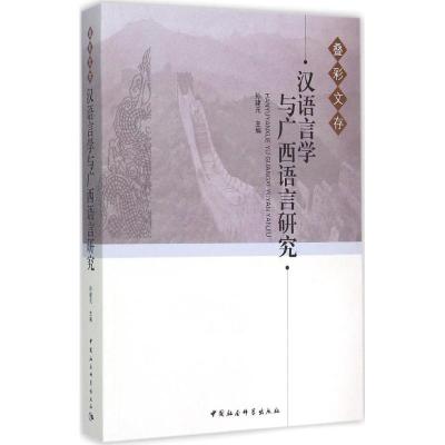 正版新书]汉语言学与广西语言研究孙建元9787516158463