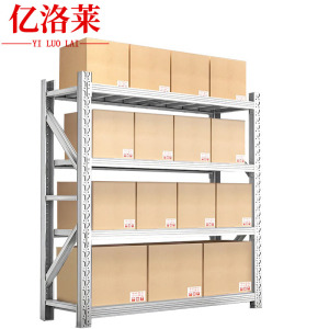 亿洛莱 货架置物架 1200*600*2000mm四层(200kg) 组