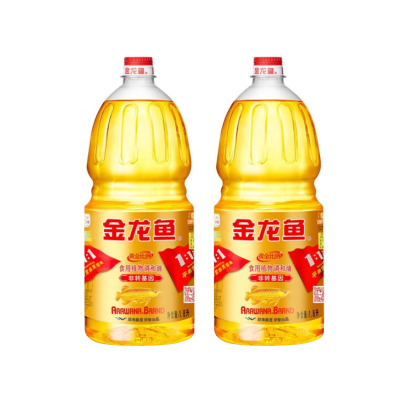 金龙鱼黄金调和油(非转)（非礼盒）1.8L*2