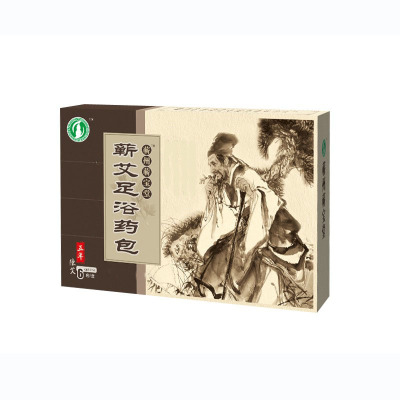 蕲州蕲宝堂蕲艾叶艾叶泡脚包足浴包泡足粉泡足药中药包蕲州艾草包足浴包艾叶粉1盒装