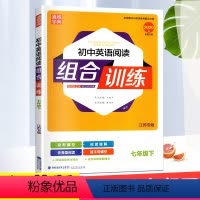 [正版]2021版初中英语阅读组合训练七年级下册江苏专版中学教辅资料辅导书完形填空阅读理解任务型阅读首字母填空初一同步