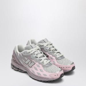 New Balance女款低帮透气网布拼接跑步鞋紫色拼色轻便耐磨运动鞋