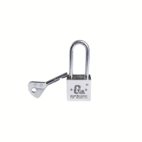 金岳 JS001 铜芯 28*30*20mm 不锈钢长梁机械挂锁 (计价单位:个) 银色