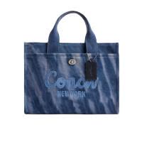 COACH新款时尚男女款徽标手提包时尚图案印花日常通勤包包