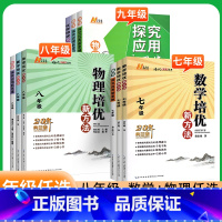 2本:[新方法]数学+物理 八年级 [正版]新版数学培优新方法探究应用新思维数学七年级八九上册下册物理化学全国版初中中考