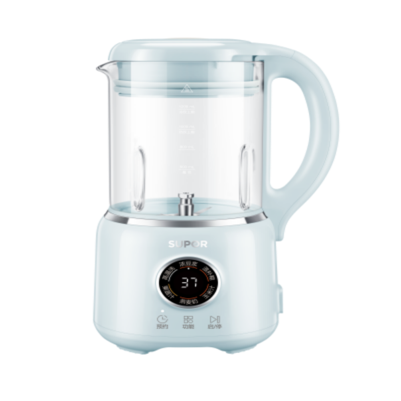 苏泊尔SUPOR豆浆机DJ12B-P88 轻巧预约功能家用小容量