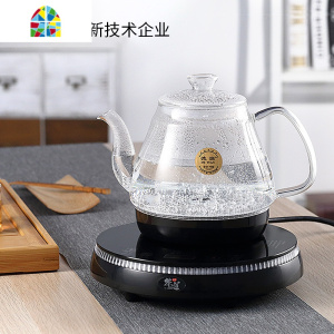 德源电热水壶全自动底部上水断电家用保温玻璃养生煮茶炉器烧水壶 FENGHOU 宝马金