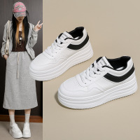 2026春季新款ins韩版透气小白鞋女学生厚底百搭休闲运动板鞋
