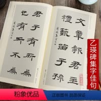 [正版]乙瑛碑集字佳句 中国历代名碑名帖集字系列丛书 陆有珠 汉隶书毛笔字帖书法临摹书籍古帖碑帖集字简体旁注 安徽美术