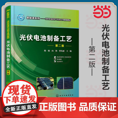新能源系列--光伏电池制备工艺(陈楠)(第二版) 陈楠 化学工业出版社 正版书籍