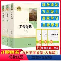 九上下♥全套12册 [正版]水浒传艾青诗选儒林外史简爱格列佛游记泰戈尔诗选世说新语九年级上下册人民教育出版社原著完整人教