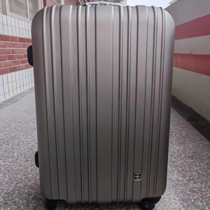 瑞士经典PC硬壳商务休闲拉杆箱SN1251B 金色 24寸