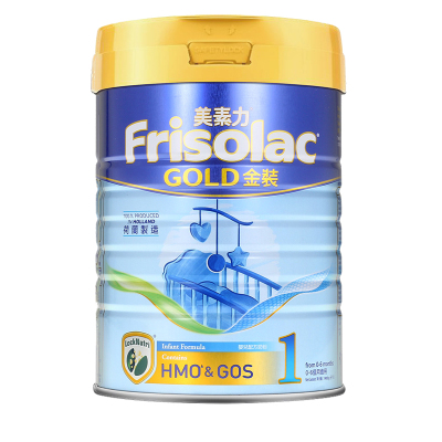 港版美素佳儿Friso婴幼儿配方奶粉1段（0-6个月）900g/罐荷兰原装进口有效期至：22年9月