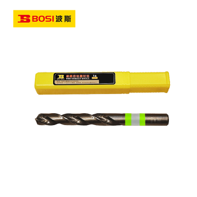波斯(BOSI) 荧光系列直柄含钴麻花钻 13.7mm 支