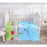 家柏饰(CORATED)儿童夏凉被幼儿园空调被宝宝午睡小被子夏季薄款被芯小孩盖被